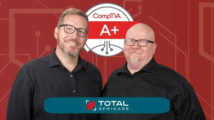 TOTAL: CompTIA A+ Core 2 (220-1102) Course + Exam